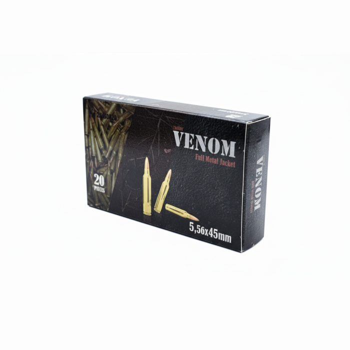 Amunicja MEDEF VENOM KAL.5,56x45/223REM FMJ 55GR (3,56G) op=20szt